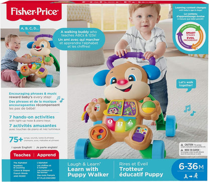 Fisher Price FHY94 Laugh & Learn Smart Stages Learn with Puppy Walker