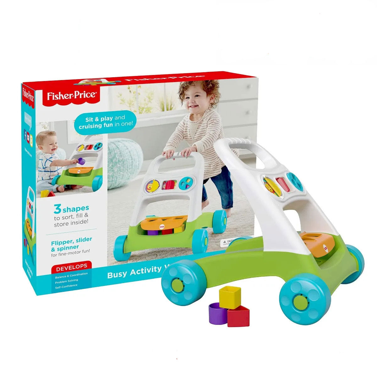 Fisher Price FYK65 Busy Activity Walker