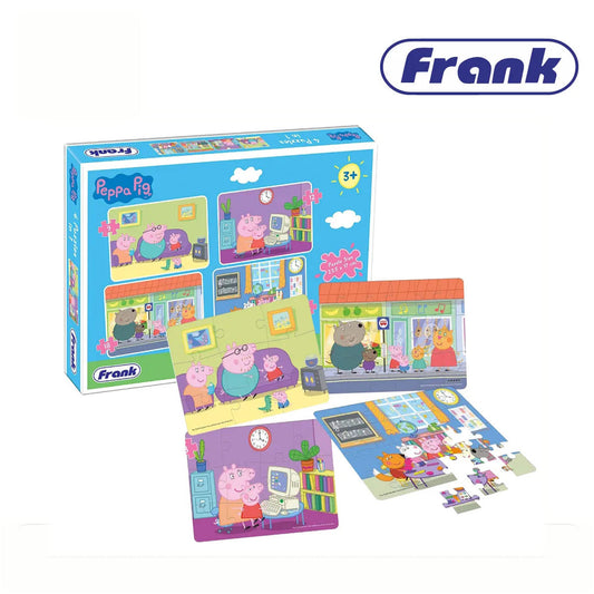 Frank 60402 Peppa Pig 4 In 1 Puzzle (3Y+)