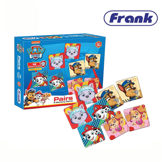 Frank 70304 Paw Patrol Pairs Memory Game (3Y+)