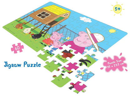 Frank 60405 Peppa Pig 60 Piece Puzzle (5Y+)