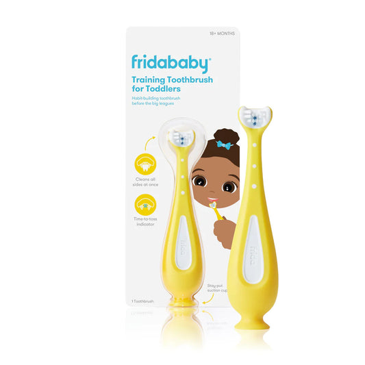 FridaBaby Training Toothbrush For Toddlers (18m+)