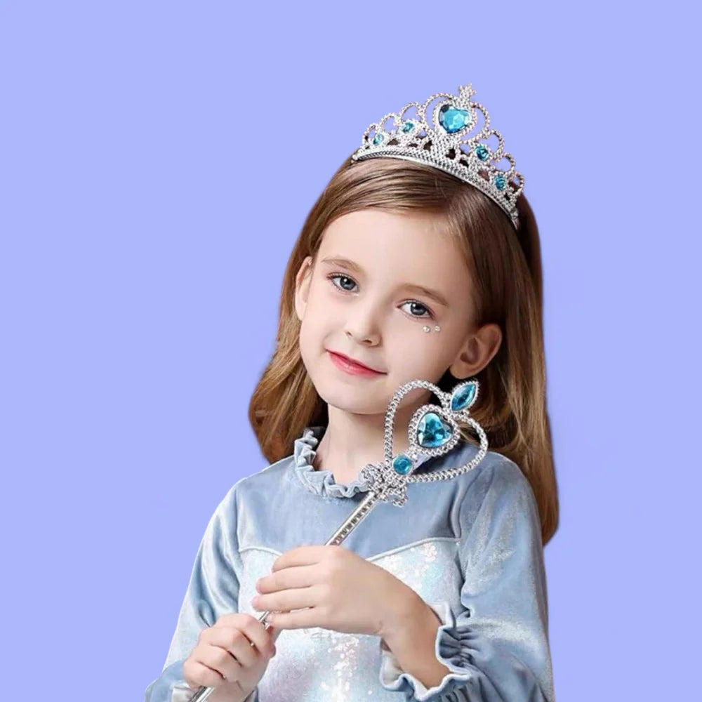 Frozen Elsa Crown Accessories Set