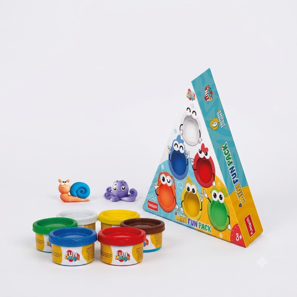 FunDough Gooders Mini Fun Pack of 6 (3Y+)
