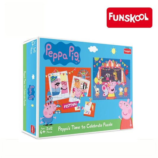 Funskool Peppa Pig Time to Celebrate Puzzle (4Y+)