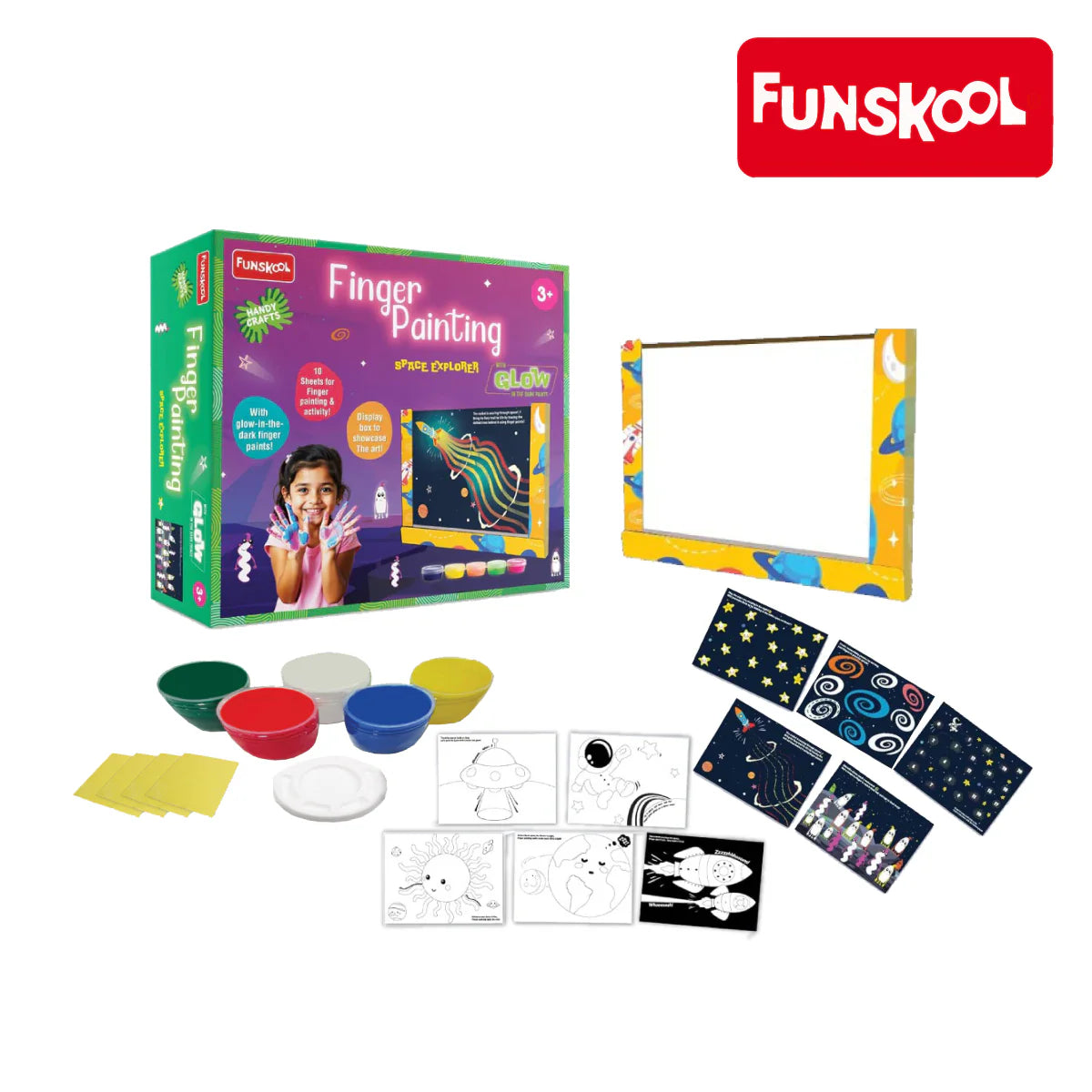 Funskool Finger Painting Space Explorer (9020200) 3Y+