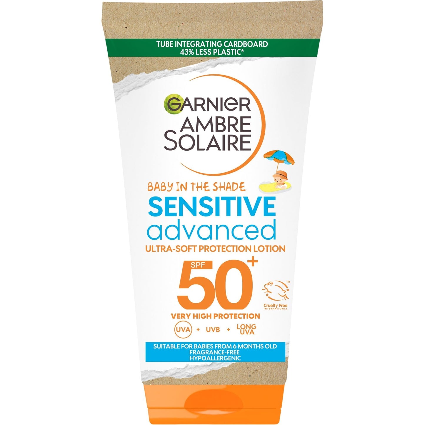 Garnier Ambre Solaire Baby in the Shade Ultra-Soft Lotion SPF50+, 50ml