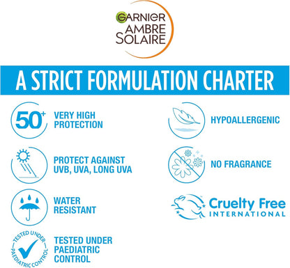 Garnier Ambre Solaire Baby in the Shade Ultra-Soft Lotion SPF50+, 50ml