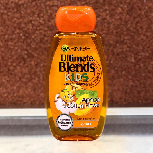 Garnier Ultimate Blends Kids 2 in 1 Shampoo- Apricot & Cotton Flower