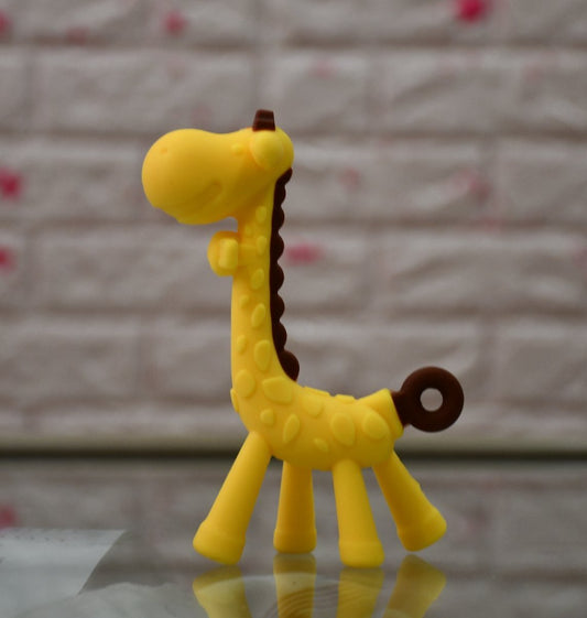 Giraffe Teether (Yellow)