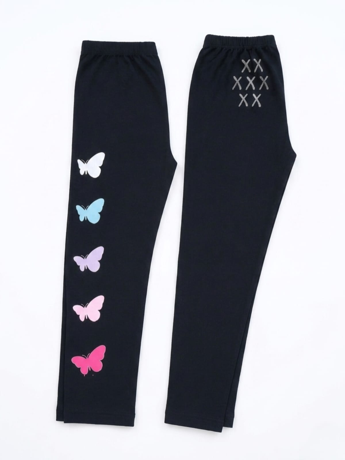 Girl Baby Everyday Wear Leggings-COMBO 11-12Y