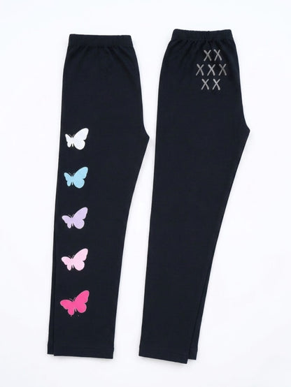 Girl Baby Everyday Wear Leggings-COMBO 11-12Y
