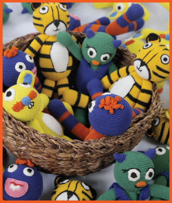 Goofi Crochet Toy- Tiya