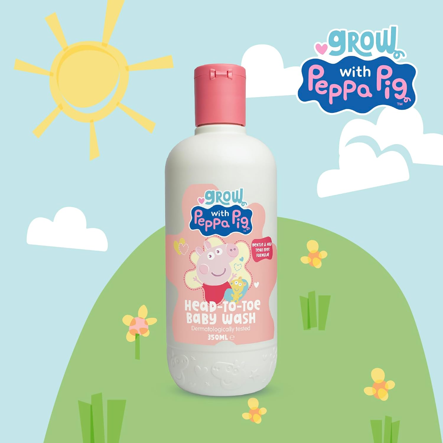 Grow With Peppa Pig Head To Toe Baby Wash 350ml