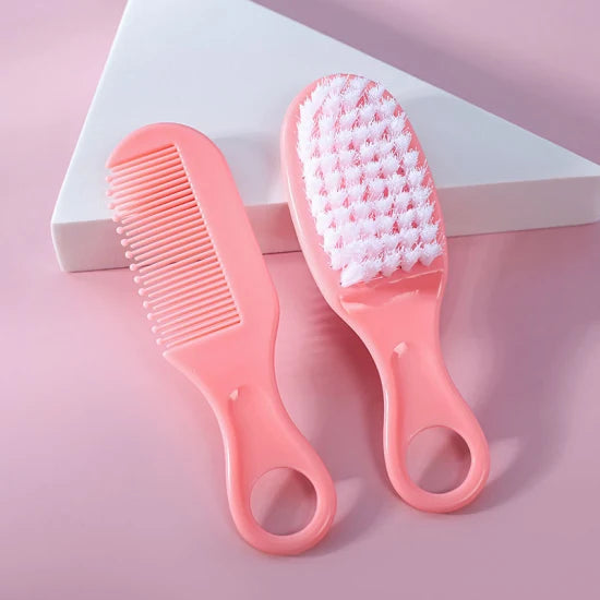 Hada Bear Baby Hair Comb & Brush Set