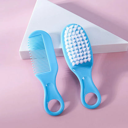 Hada Bear Baby Hair Comb & Brush Set