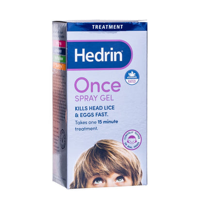 Hedrin Once Spray Gel 100ml