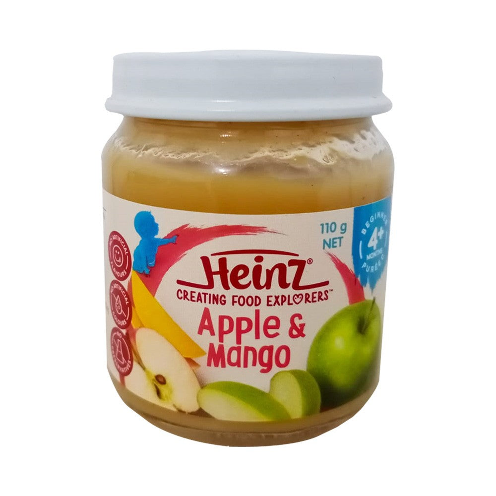 Heinz Apple & Mango Baby Food Jar (4+ months) 110g