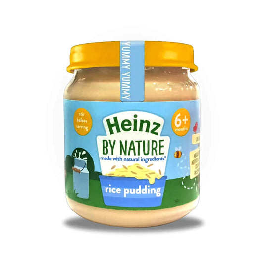 Heinz By Nature Rice Pudding Custard Baby Food Jar (6+ months) 120g