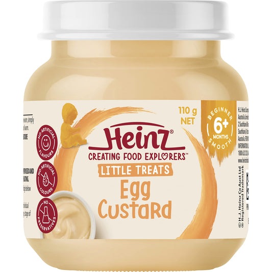 Heinz Egg Custard Baby Food Jar (6+ months) 110g