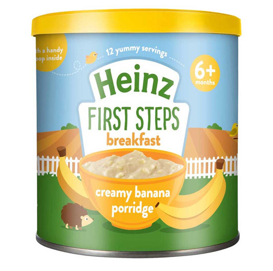 Heinz First Steps Breakfast Creamy Banana Porridge (6+ Months) 240g