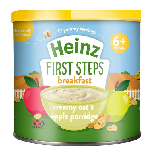 Heinz First Steps Breakfirst Creamy Oat & Apple Porridge (6m+) 240g