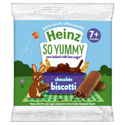 Heinz So Yummy Chocolate Biscotti 60gm (7m+)