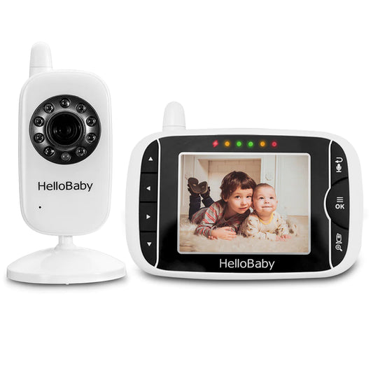 HelloBaby Monitor (HB32) Video Baby Monitors with Night Vision