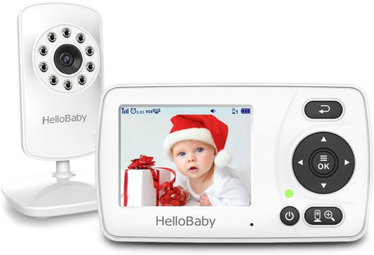 Hellobaby Monitor (HB30) Video Baby Monitor with Camera
