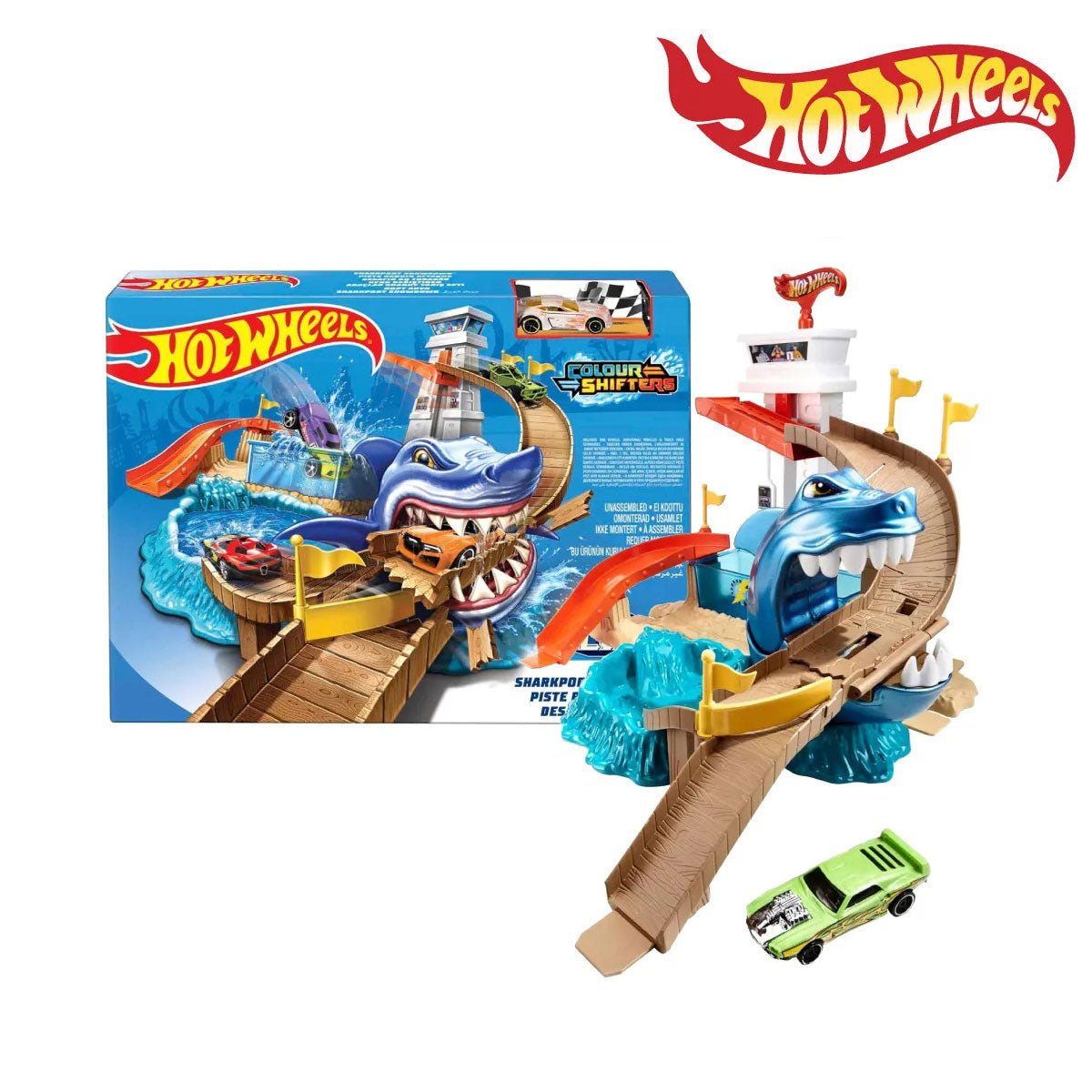 Hot Wheels BGK04 Color Shifters Sharkport Showdown