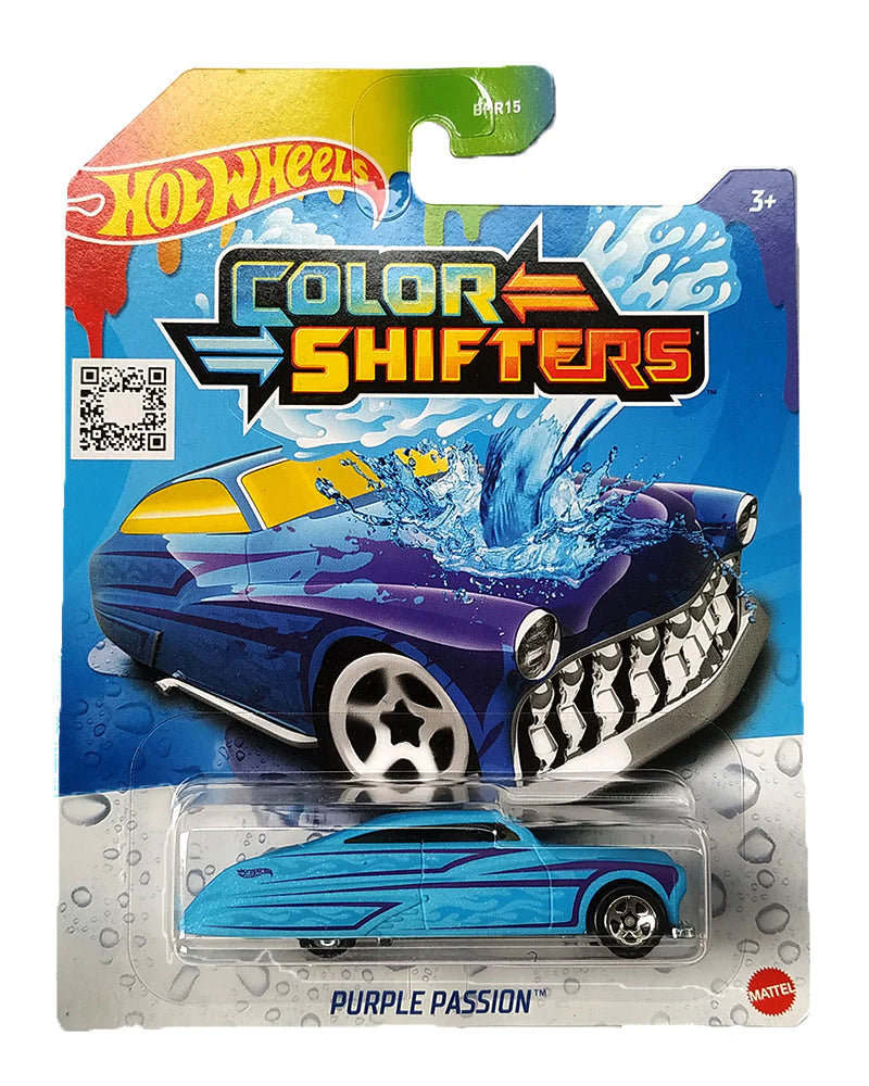 Hot Wheels BHR15 Color Shifters 1:64 Scale Transforming Vehicles Assortment