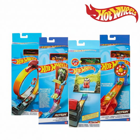 Hot Wheels FWM85 Classic Ecl Stunnt Track Set 3y+