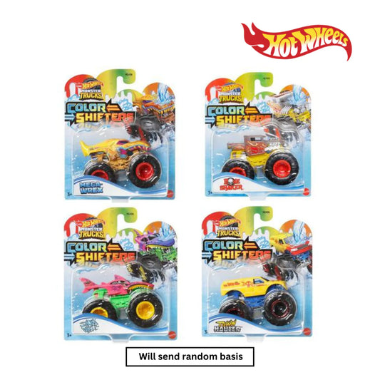 Hot Wheels HGX06 Monster Trucks 1:64 Color Shifters (3Y+)