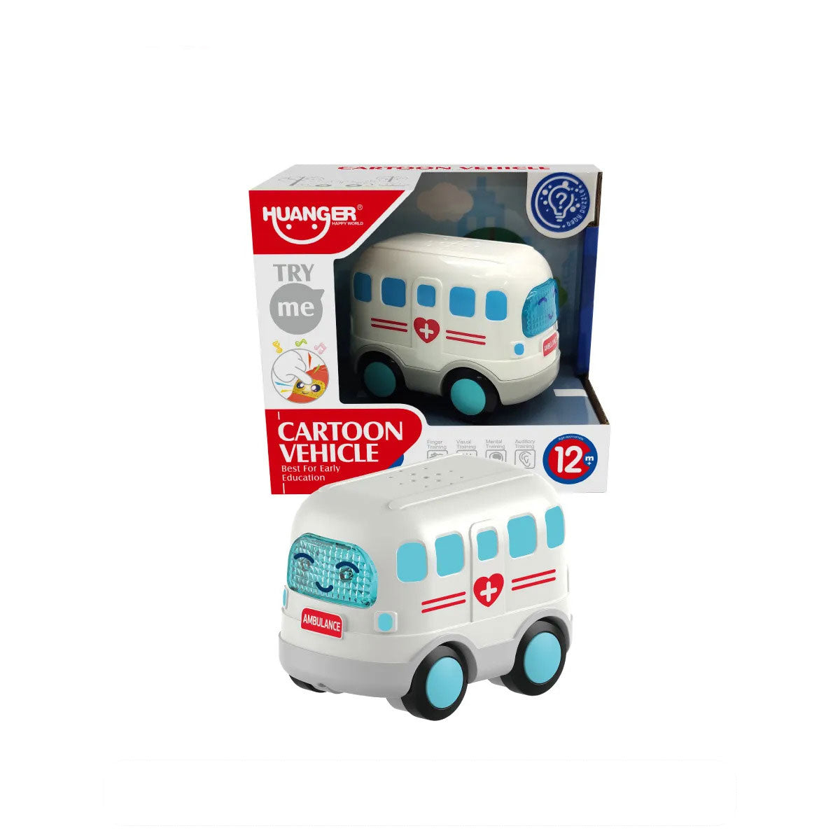 Huanger Cartoon Vehicle Ambulance (HE0537) 12m+