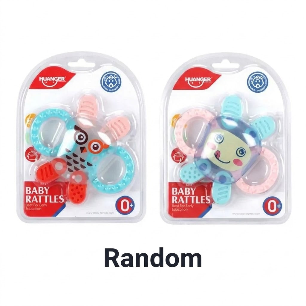 Huanger Baby Rattles Teether HE0168 (0m+)