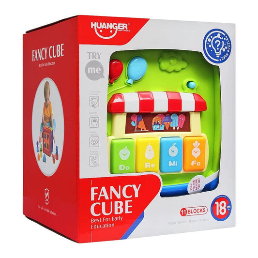 Huanger Fancy Cube With Light Music 11 Blocks