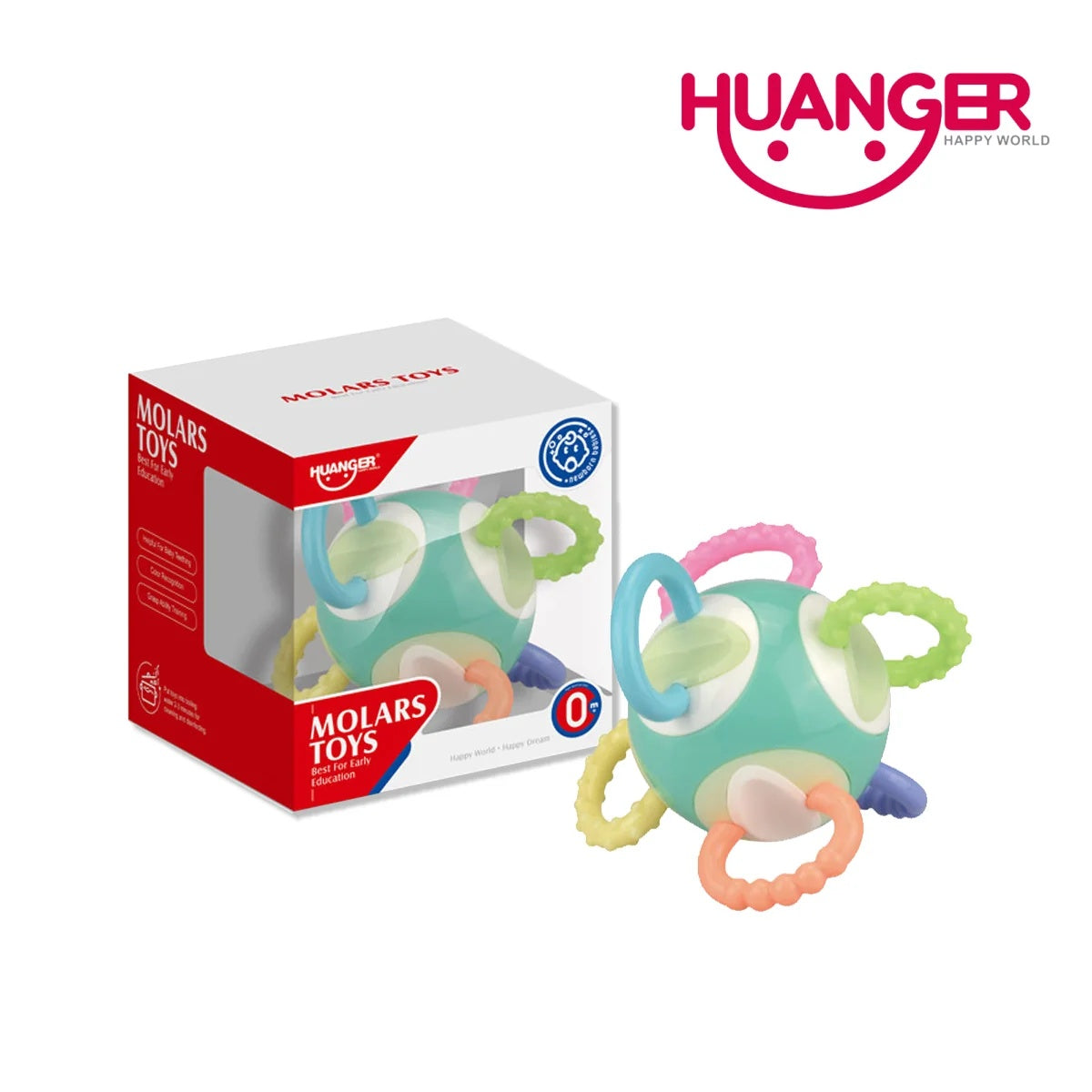 Huanger HE0111 Baby Molars Toys (0m+)