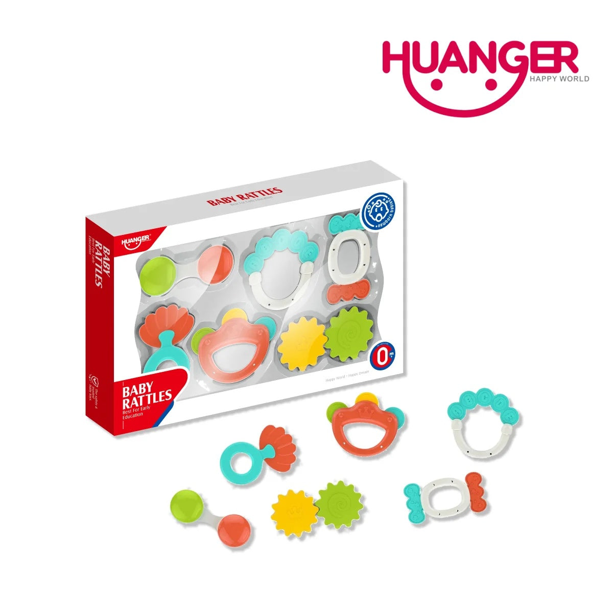 Huanger HE0151 Baby Rattles (0m+)
