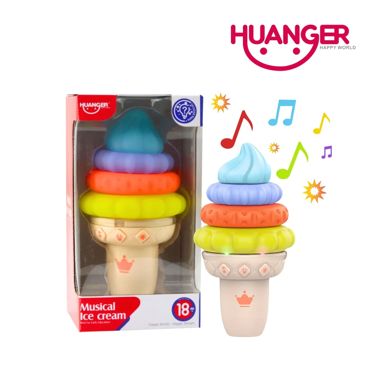 Huanger HE0565 Musical Ice Cream (18m+)