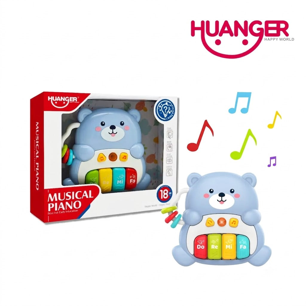 Huanger HE0569 Musical Piano Bear (3m+)