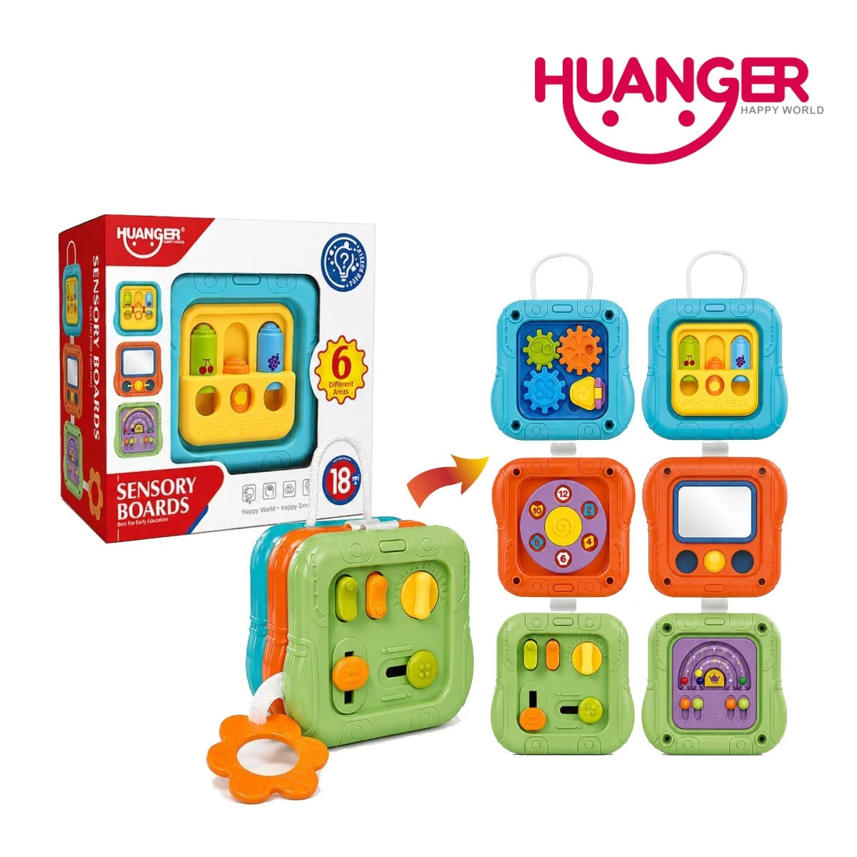 Huanger HE8030 Sensory Boards (18m+)