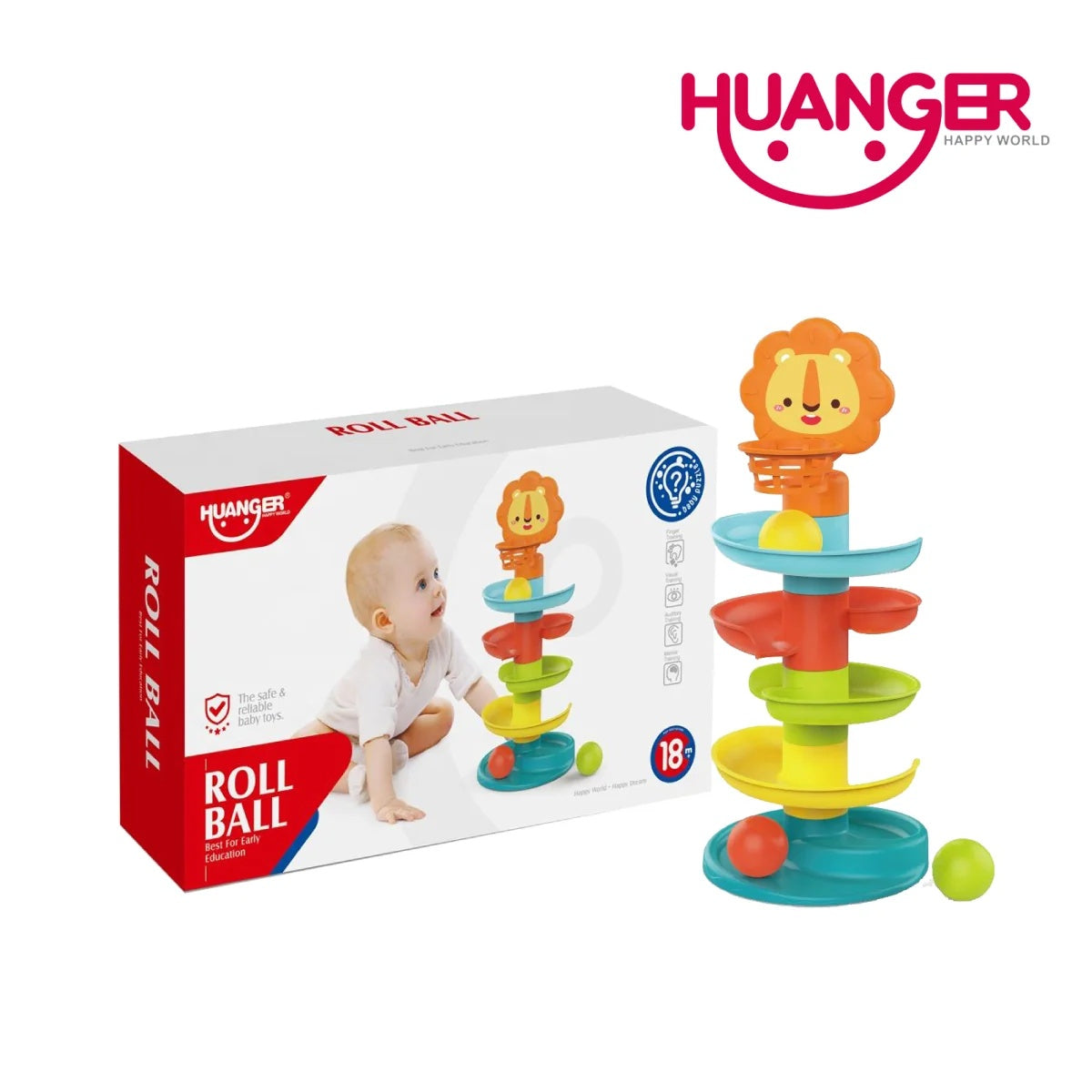 Huanger HE8067 Roll Ball (18m+)