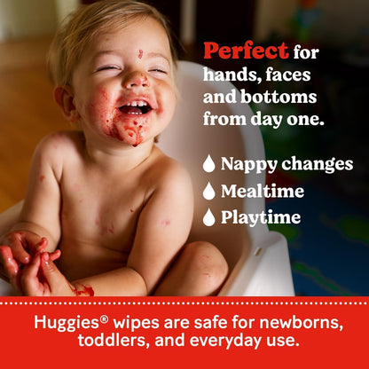 Huggies Pure Baby Wipes 48 Pcs