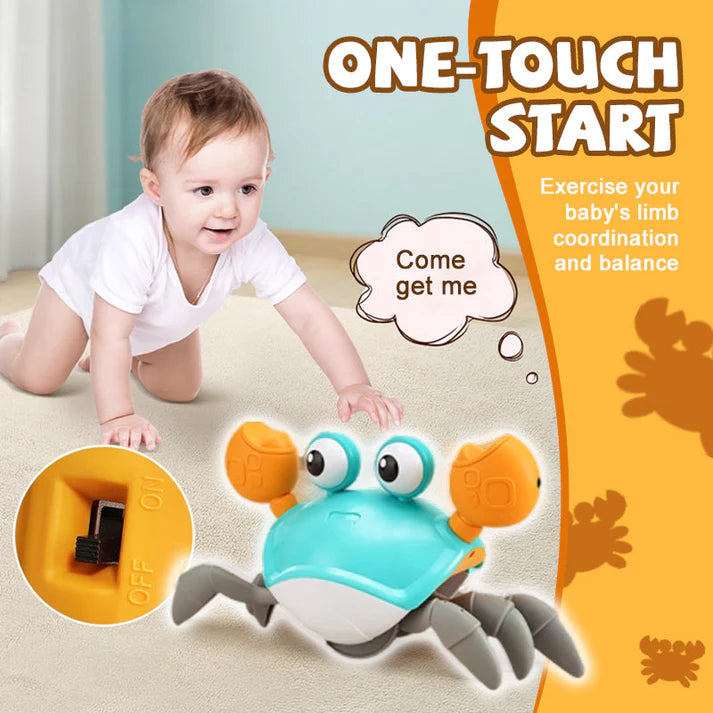 Induction Electric Walking Dancing Crawl Crab Toy