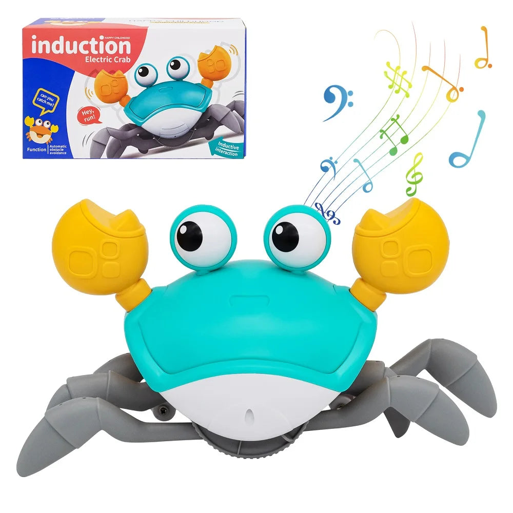 Induction Electric Walking Dancing Crawl Crab Toy