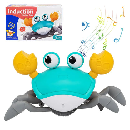 Induction Electric Walking Dancing Crawl Crab Toy