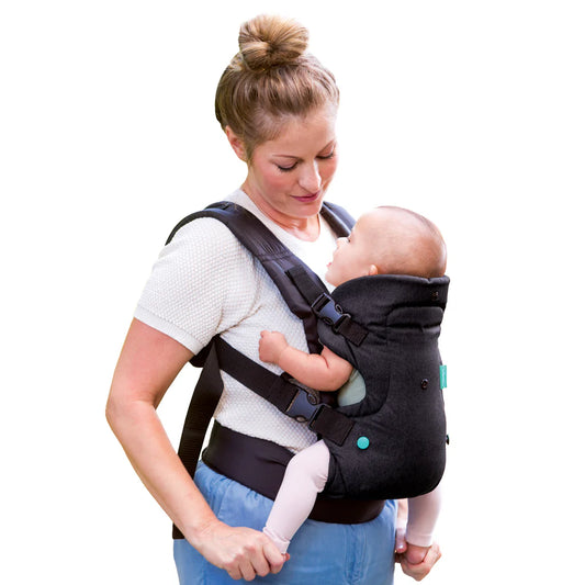 Infantino FLIP 4-in-1 Convertible Carrier- Black