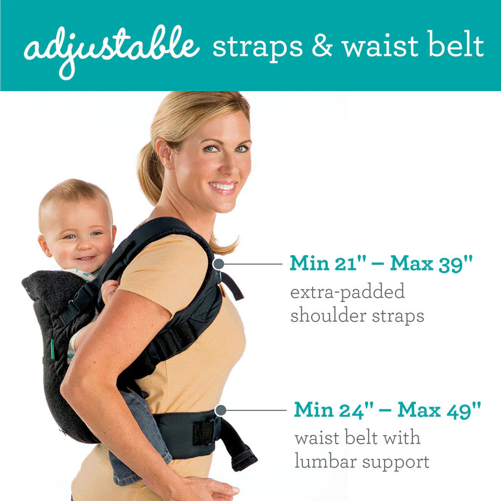 Infantino FLIP 4-in-1 Convertible Carrier- Black