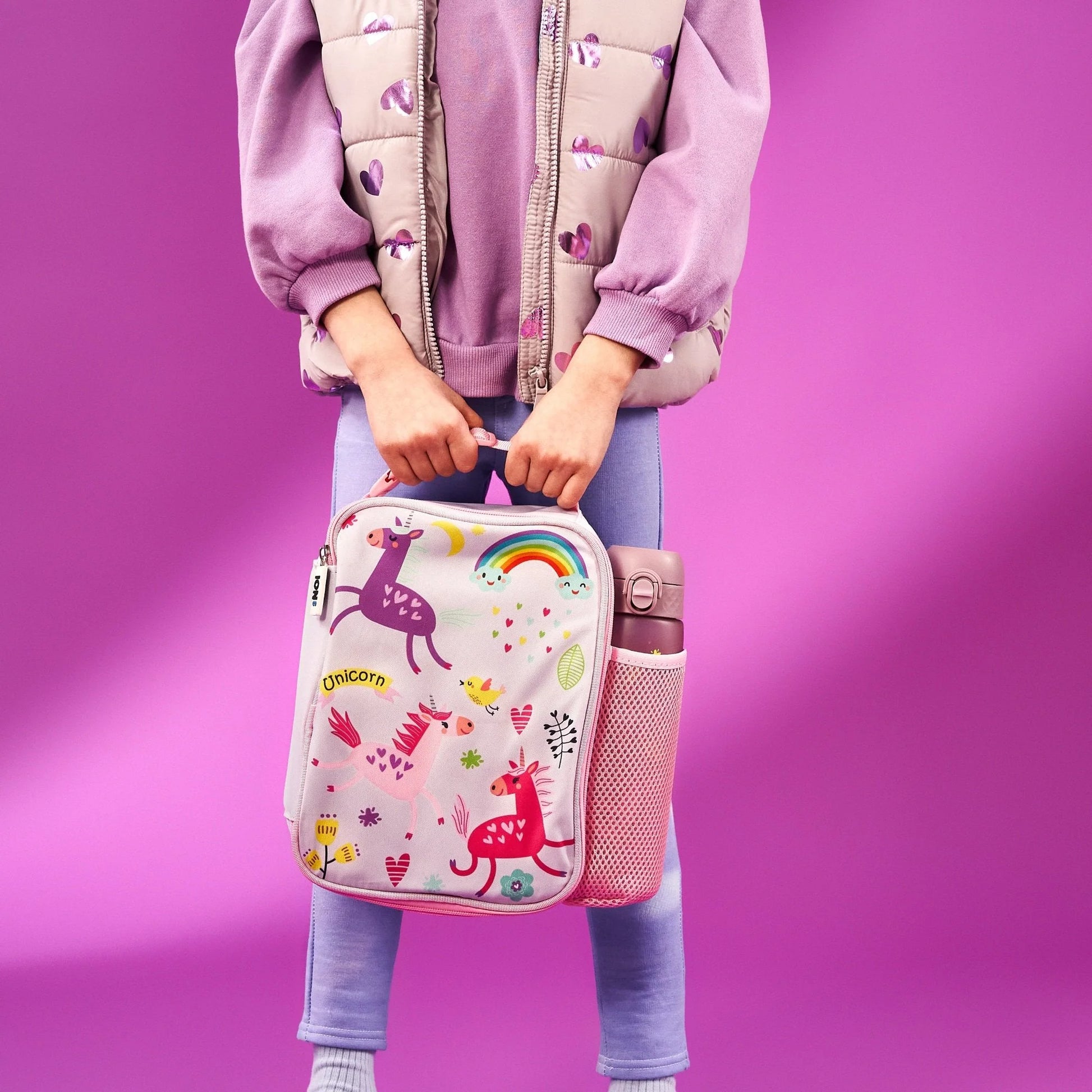 Ion8 Kids Insulated Unicorns Lunch Bag- Medium