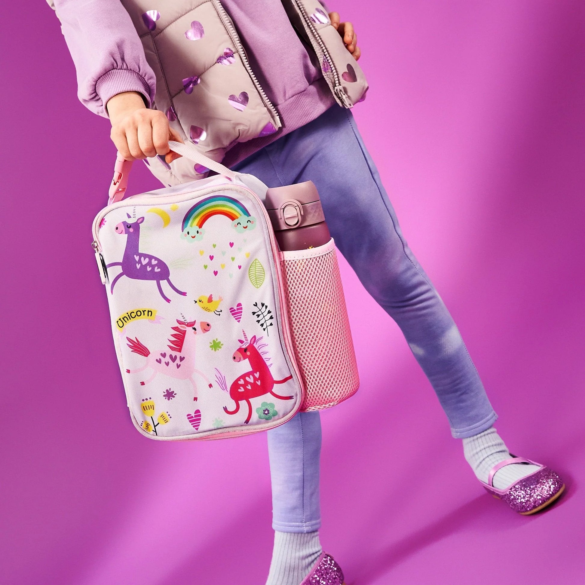 Ion8 Kids Insulated Unicorns Lunch Bag- Medium